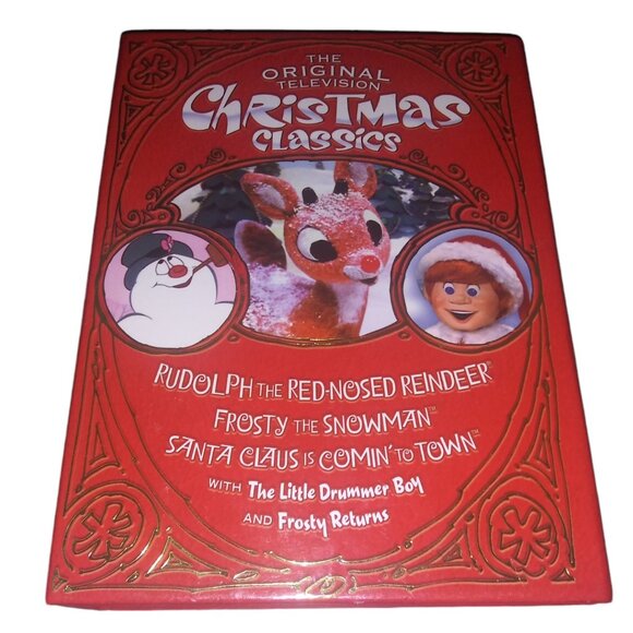 The Original Christmas Classics DVD Set Rudolph Frosty the Snowman Santa Claus - Picture 1 of 8